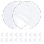 20PCS Heavy Duty Double Sided Adhesive Mounting Circle Tape- Waterproof,Strong Adhesion,Clear, High Strength,No Residue Removability for Hanging,Wall Mounting, Home Decor,Adhesive for Shower