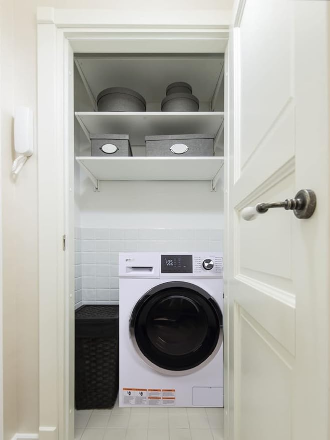HAMILTON BEACH Washer and Dryer Combo 2.7 cu ft - White