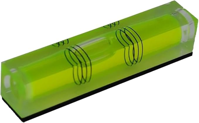 UMEI Triple line Extended Horizontal Test Level Bubble, Rectangular Horizontal Bubble (80X15X15MM) (With magnet)