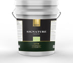 EVOLVE Signature Paint & Primer: Luxury Paint & Primer for Indoor & Outdoor Surfaces, Minimal Odor, Satin Sheen (Guacamole Green, 5 Gallon)