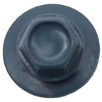 #14 Metal ROOFING SCREWS (250) Screws x 1-1/2" OCEAN BLUE Hex Head Sheet Metal Roof Screw. Self starting/tapping metal to wood sheet metal siding screws - EPDM washer. for corrugated roofing