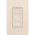 Lutron Caseta Original Smart Dimmer Switch (Lutron Smart Hub Required), for LED Lights, 150 Watt, Single-Pole/3-Way, No Neutral Required, PD-6WCL-LA, Light Almond, 3 Pack