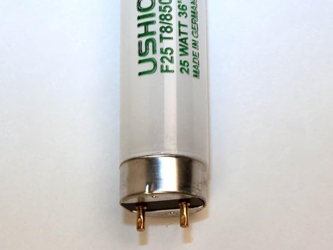 Ushio BC8787 3000266 - F25T8/850 - 25W - T8 - 36" - 2250 Lumens - 5000K - CRI 86 - 800 Series Tri-Phosphors - Case of 25