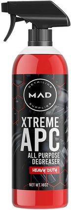 MAD XTREME All Purpose Cleaner Heavy Duty Degreaser for Cars, Trucks, SUVs, Jeeps, Motorcycles, RVs & More, 16 oz