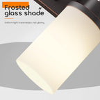 Wall Lights Over Mirror Bathroom Vanity Light Fixtures with White Frosted Glass, Double Wall Sconces for Hallway Entrance, Oil Rubbed Bronze T001ORB-L2