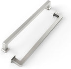 FILTA Cabinet Handles 10 Inch 6 Pack Brushed Nickel Cabinet Pulls for Kitchen Metal Drawer Pulls Modern Cabient Hardware Cupboard Handles