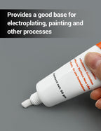 Metal Polish Paste, Restorer and Protectant, Scratch Remover, Removes Oxidation, Tarnish & Stains & Protects Surfaces, Works on Stainless Steel, Chrome, Aluminum, Jewelry, Silver 1.76OZ