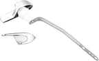 for Kohler 87115-CP Left Side Trip Lever, Toilet Flush Lever Handle Replacement Parts,Toilet Repair Kit Inside Tank,Polished Chrome