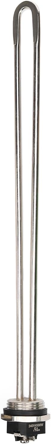 Water Heater Element 4500W, Screw-in, 02342 Heater Heating Elements By TOP-HEATER, Fits Most Models As AO Smith, GE, Kenmore, Maytag, Whirlpool, Heater Element Replacement 1Pack