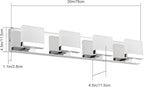 SineRise LED Modern Bathroom Vanity Light Fixtures (4-Light, 30-Inch, 5CCT), Chrome Modern Acrylic Bathroom Wall Lighting Fixtures Over Mirror (3000K/3500K/4000K/5000K/6000K)