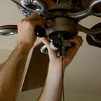 Ceiling Fan Light E-27 Multi Lampholder Socket Ceiling Fan Switch ZE-310D Socket with ZE-109M Pull Chain Switch (Nickel)