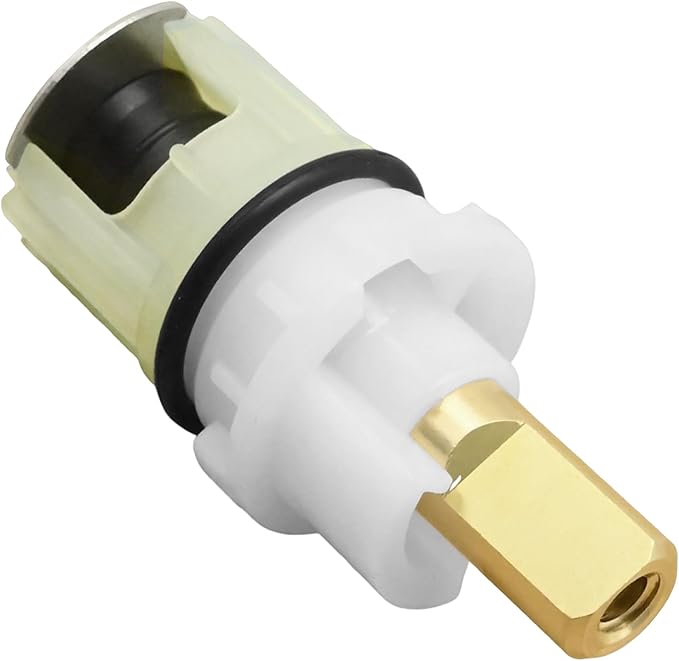 2Pcs RP25513 Faucet Stem, Faucet Repair Kit with RP24096 Cartridge RP4993 Seat and Spring RP24097 Turn Stop1/4, Replace for Fixing Leakage