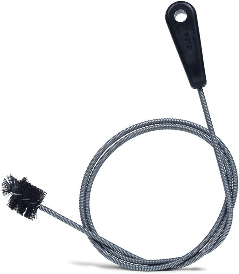 48" Flexible Long Pipe Brush | AC Drain Cleaner Tool | Sink Line Unclogger | Condensate Line Cleaning Brush | Easy Cleaning Flexible Drain Snake for Food, Hair & Clog Removal by FryOilSaver Co. B313C