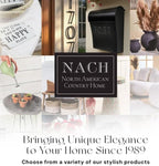 NACH Mailboxes for Outside Wall Mount, 10 x 10 x 4 inch White Wall Mount Mailbox, Waterproof Mailboxes for Outside - Chicago Style Mail Box