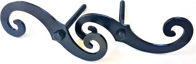 Stainless Steel Colonial Shutter Hardware (1 1/2" Offset) Complete Window Kit