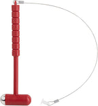 PRO&Family Fire Extinguisher Cabinet 10 lb Fire Extinguisher Box Outdoor Fire Cabinet Mounted Fire Extinguisher Cabinet Fire Extinguisher Cover (20, Red with Hammer Attachment, 10 lb)