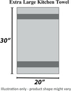 Urban Villa Kitchen Towels Set of 6 Premium Quality 100% Cotton Solid Kitchen Towels Ultra Soft Size 20X30 Inches Beige Color Kitchen Towel Highly Absorbent Kitchen Towels