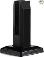 T316 Stainless Steel Glass Railing Clamp,Heavy Duty Glass Railing Spigot,Railing Post Clamp (1, Black)