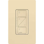 Lutron Caseta Original Smart Dimmer Switch (Lutron Smart Hub Required), for LED Lights, 150 Watt, Single-Pole/3-Way, No Neutral Required, PD-6WCL-IV 6-PACK, Ivory, 6 Pack