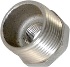 1" Male NPT to 3/8" Female NPT Female Reducing/Reducer Bushing Pipe Fitting,Adapter,Stainless Steel SS 304 Hex Bushing