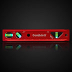 Goldblatt 3-Piece Torpedo Level Set - 9", 24", 48" Spirit Level Included, Aluminum Alloy Construction
