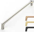 10 Pack Brushed Satin Nickel Cabinet Pulls 7.5 Inch Kitchen Cabinet Handles Cabinet Hardware Kitchen Handles for Cabinets Cupboard Handles Nickel Dresser Pulls Drawer Handle