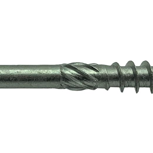 Jake Sales #15 x 4" Construction Lag Screw Stainless Steel T-30 Torx/Star Drive Heavy Duty Lag Screw Far Superior to Common Lag Screws (100 Screw Count) Modified Truss Washer Head