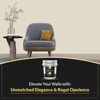 EVOLVE Signature Paint & Primer: Luxury Paint & Primer for Indoor & Outdoor Surfaces, Minimal Odor, Satin Sheen (Canvas White, 5 Gallon)