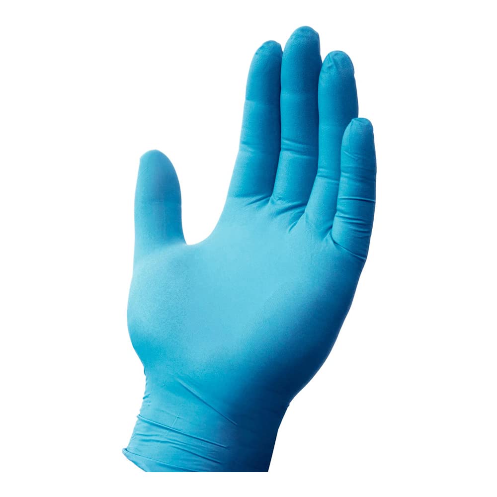 Safety Zone GNPR-SM-1 Powder Free Glove, 6 mil, S, Nitrile (Pack of 1000)
