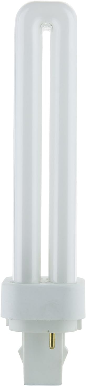 Sunlite PLD18/SP35K 18-Watt Compact Fluorescent Plug-in 2-Pin Light Bulb, 3500K Color