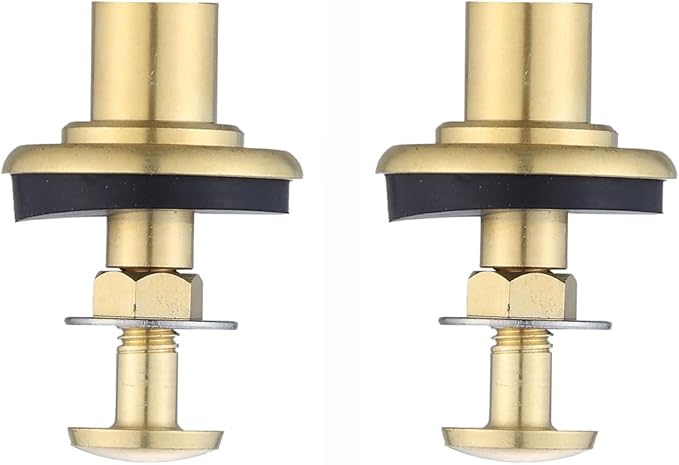 Brass Replacement Mounting Hardware for TOTO TTS810DV3 Replacement Mounting Hardware for Dual Flush Toilet N/A