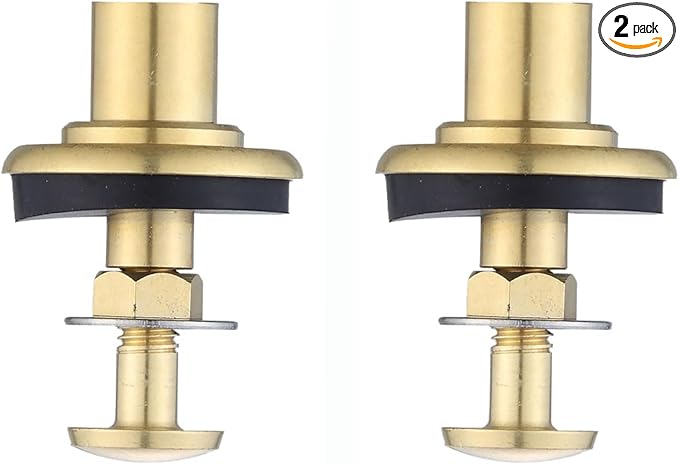 Brass Replacement Mounting Hardware for TOTO TTS810DV3 Replacement Mounting Hardware for Dual Flush Toilet N/A
