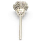 20PCS Wire Brushes - Metal Rust Removal, Polishing, Cleaning - 15mm Diameter, 3mm Shaft - Removes Burrs, Dust, and Oxide Layer - Handles Rough Surfaces - Designed for Industrial and DIY Enthusiasts