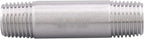 1/4" X 1/4" NPT Male Nipple Stainless Steel 304 Cast Pipe Coupling Fitting 2" Length (pack of 2)