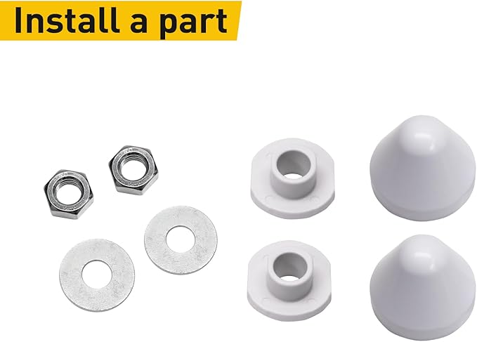 Wall Hung Toilet Pipe Connector, Durable Toilet Parts with Easy Replacement, Compatible with Geberit 152.404.46.1, Bidet & Bidet Parts