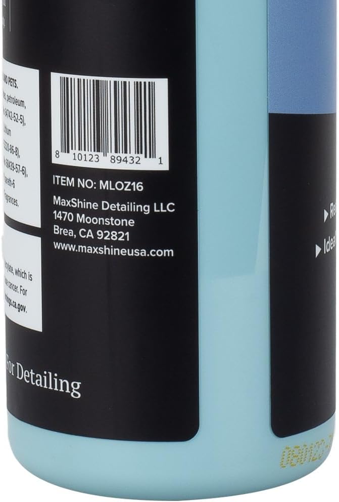 Maxshine 16oz Metal Polish – All-in-One Heavy-Duty Cleaner for Chrome, Aluminum, Stainless Steel & More – Cleans, Polishes & Protects – Ideal for Cars, Trucks, SUVs, RVs & Motorcycles