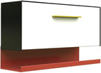 modbox USA Modern Wall Mounted Mailbox Custom Color Combination with Letter Tray - 12 Color Options
