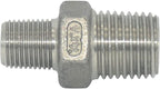 1/4" x 1/8" Male Threaded Reducing Nipple Fitting/Adapter,Stainless Steel SS304 NPT Pipe Hex Reducer