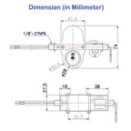 Ceiling Fan Light E-27 Multi Lampholder Socket Switch Zing Ear ZE-310D Socket with ZE-109M Pull Chain Switch for Lamp Light (Brass)