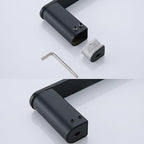 RANDOM Matte Black Towel Bar for Bathroom Kitchen 9 Inches Hand Towel Holder SUS304 Stainless Steel Towel Rack Kitchen Rag Towel Rod Wall Mounted.96026-2-9MB