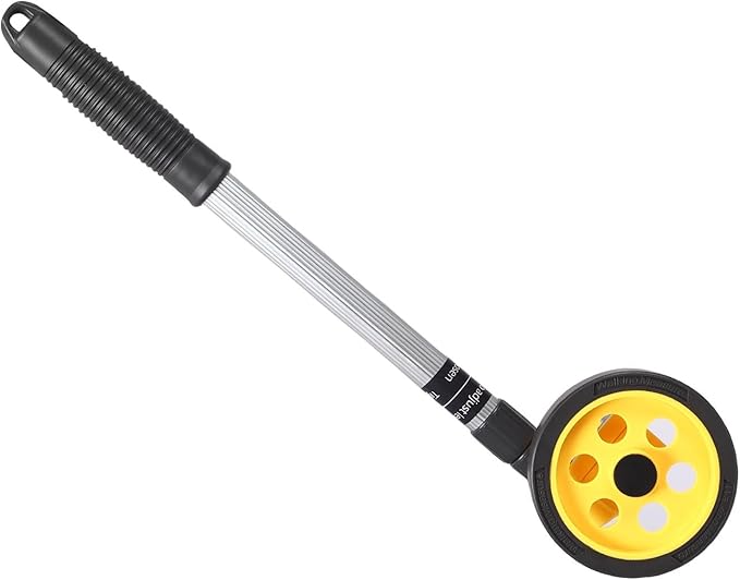 Aramox Portable Metric Measuring Wheel with a Light Hiking Wheel for Industrial Tasks, Aluminum Alloy