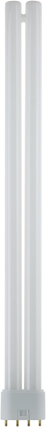 Sunlite FT36DL/830 Compact Fluorescent 36W Twin Tube Light Bulbs, 3000K Warm White Light, 2G11 Base