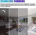 Energetic LED BR30 Flood Light Bulbs Indoor, Warm White 3000K, Dimmable, 65 Watts Recessed Light Bulbs for Cans, 650 Lumen, ETL Listed, 20 Pack