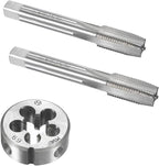 14mm x 1.5 HSS Metric Tap and Die Set Right Hand Thread,Tapping DIY Tool 3pcs (M14 x 1.5mm)
