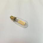 E12 LED Bulb Dimmable 40 Watt Equivalent Warm White 2700K T6 Bulb Type with E12 Base, LED 4W E12 Candelabra Bulb Clear Glass, 6 Pack