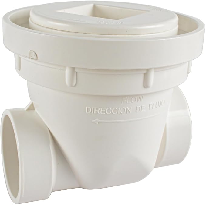 HYDRO MASTER PVC Backwater Valve, (1-1/2 Inch)