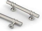 Asidrama 10 Pack 3 Inch(76mm) Brushed Satin Nickel Kitchen Cabinet Handles, Cabinet Pulls Kitchen Cabinet Hardware Cupboard Handles Drawer Pulls