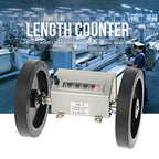 Length Counter with Rolling Wheel 5 Digits Meter Counter 0-9999.9 m Roller-Type Counter for Length Measuring
