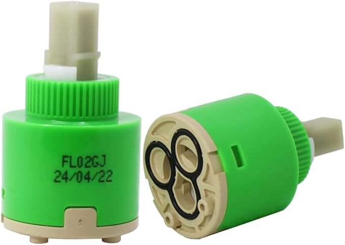 FL02GJ 35mm Single Lever Faucet Cartridge, Hain Yo Original Replacement Part for Belanger FC9M6, Kingston Brasss KSRP3891C, Baril CAR-1031-49, Huntington ST9000, Sayco 1317