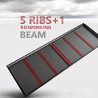 78” H x 55”W x 24”D Metal Garage Shelving, Adjustable 5 - Tier Basement Shelving, Easy Assembly, Large Size Heavy Duty Storage Rack for Garage, Basement & Workshop